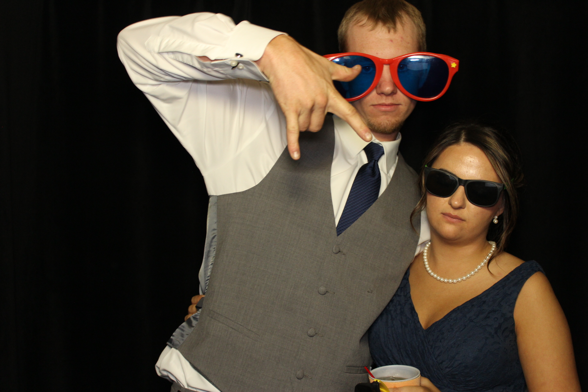 Michala Binkly & Nathan Hall Wedding Reception | View more photos from the event at gallery.photoboothcincy.com/u/PhotoBoothCincy/Michala-Binkly-Nathan-Hall-Wedding-Reception